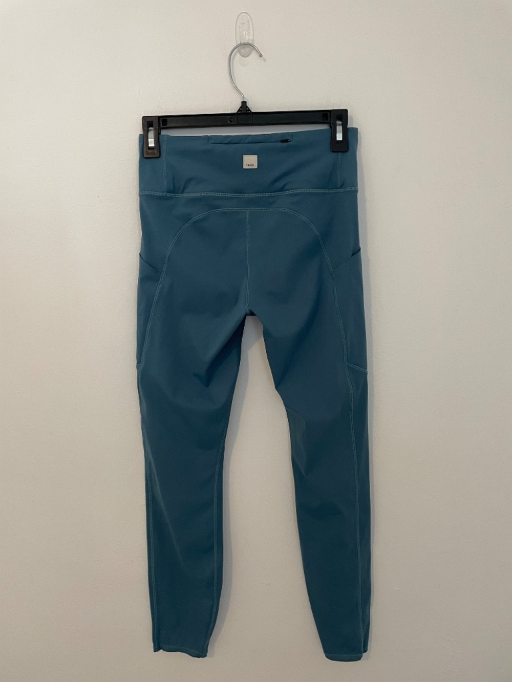 Vuori Stride Leggings Blue Athleisure Running, Full Length 7/8,  Women's Small